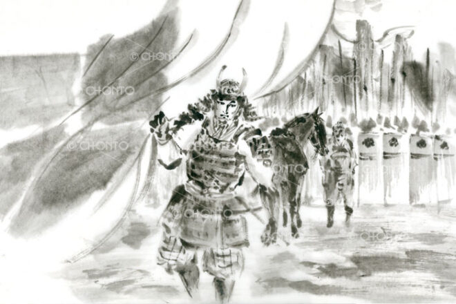 武田義信。信玄に対する謀反の罪が発覚し廃嫡。川中島の戦い武田陣中での義信。
